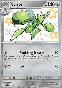 Scizor - Paldean Fates (Shiny Rare) [PAF-191]