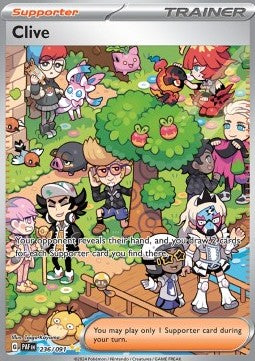Clive - Paldean Fates (Special Illustration Rare) [PAF-236]
