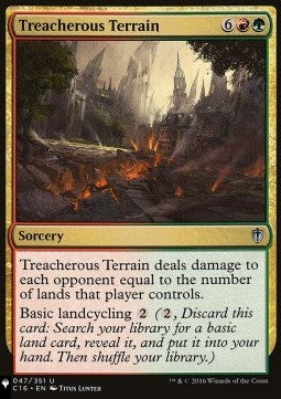 Treacherous Terrain - The List (Uncommon) [ZNL-47]