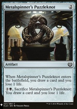 Metalspinner's Puzzleknot - The List (Common) [ZNL-221]