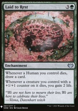 Laid to Rest - The List (Uncommon) [ZNL-207]