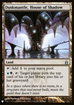 Duskmantle, House of Shadow - The List (Uncommon) [ZNL-277]