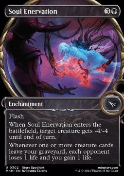 Soul Enervation - Murders at Karlov Manor: Extras (Uncommon) [XMKM-302]