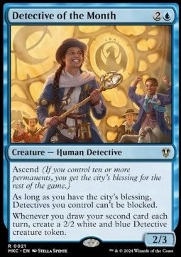 Detective of the Month - Commander: Murders at Karlov Manor (Rare) [MKC-21]