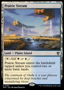 Prairie Stream - Commander: Murders at Karlov Manor (Rare) [MKC-281]