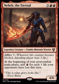 Neheb, the Eternal - Commander: Murders at Karlov Manor (Mythic) [MKC-158]