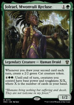 Jolrael, Mwonvuli Recluse - Commander: Murders at Karlov Manor (Rare) [MKC-173]