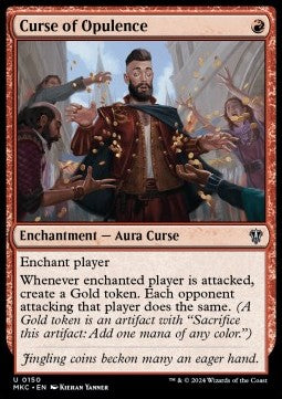 Curse of Opulence - Commander: Murders at Karlov Manor (Uncommon) [MKC-150]
