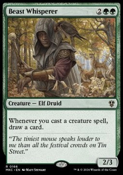 Beast Whisperer - Commander: Murders at Karlov Manor (Rare) [MKC-166]