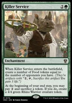 Killer Service - Commander: Murders at Karlov Manor (Rare) [MKC-174]