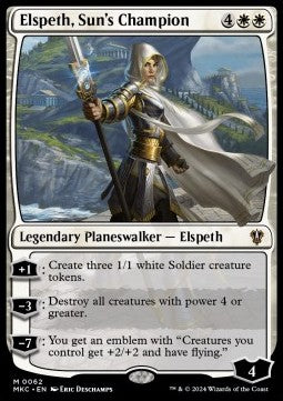 Elspeth, Sun's Champion - Commander: Murders at Karlov Manor (Mythic) [MKC-62]