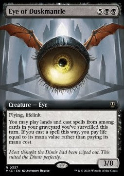 Eye of Duskmantle - Commander: Murders at Karlov Manor: Extras (Rare) [XMKC-337]