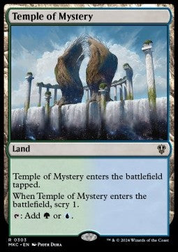 Temple of Mystery - Commander: Murders at Karlov Manor (Rare) [MKC-303]