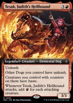 Tesak, Judith's Hellhound - Commander: Murders at Karlov Manor: Extras (Rare) [XMKC-346]