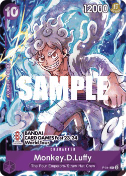 Monkey.D.Luffy (P-041) (V.2) - Promos (Promo) [P-041]