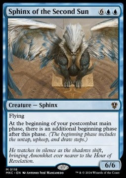 Sphinx of the Second Sun - Commander: Murders at Karlov Manor (Mythic) [MKC-118]