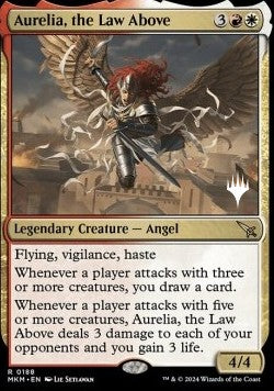 Aurelia, the Law Above (V.2) - Murders at Karlov Manor: Promos (Rare) [PMKM-188]