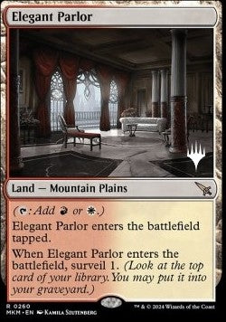 Elegant Parlor (V.2) - Murders at Karlov Manor: Promos (Rare) [PMKM-260]