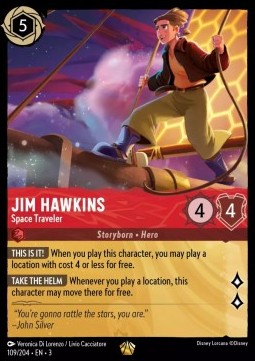 Jim Hawkins - Space Traveler - Into the Inklands (Legendary) [3INK-109]