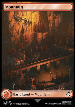 Mountain (V.2) - Universes Beyond: Fallout (Land) [PIP-324]