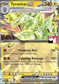 Tyranitar ex - Play! Pokémon Prize Pack Series Four (Promo) [PPS4-OBF 066]