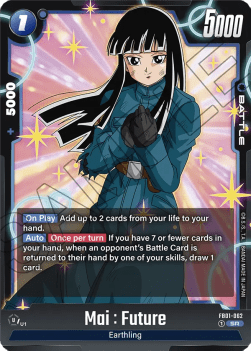Mai : Future (FB01-062)  (V.1 - Super Rare) - Awakened Pulse [Fusion World] (Super Rare) [FB01-062]
