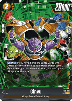 Ginyu (FB01-109)  (V.1 - Super Rare) - Awakened Pulse [Fusion World] (Super Rare) [FB01-109]
