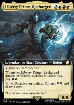 Liberty Prime, Recharged (V.1) - Universes Beyond: Fallout: Extras (Mythic) [XPIP-416]