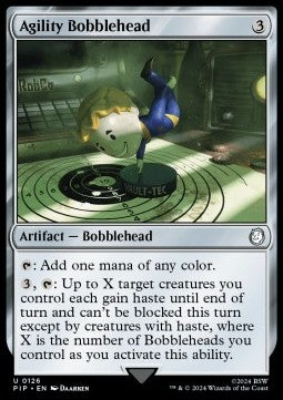 Agility Bobblehead - Universes Beyond: Fallout (Uncommon) [PIP-126]
