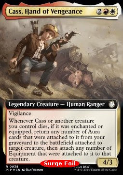 Cass, Hand of Vengeance (V.3) - Universes Beyond: Fallout: Extras (Rare) [XPIP-938]