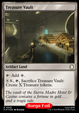 Treasure Vault (V.2) - Universes Beyond: Fallout: Extras (Rare) [XPIP-842]