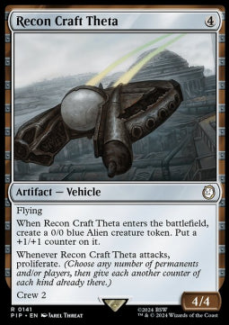 Recon Craft Theta - Universes Beyond: Fallout (Rare) [PIP-141]