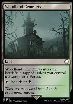 Woodland Cemetery - Universes Beyond: Fallout (Rare) [PIP-316]
