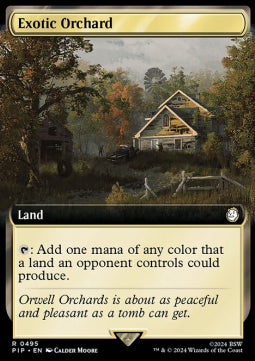 Exotic Orchard (V.1) - Universes Beyond: Fallout: Extras (Rare) [XPIP-495]