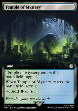 Temple of Mystery (V.1) - Universes Beyond: Fallout: Extras (Rare) [XPIP-522]