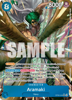 Aramaki (OP06-043) (V.2) - Wings of the Captain (Alternate Art) [OP06-043]