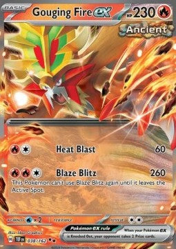 Gouging Fire ex - Temporal Forces (Double Rare) [TEF-038]