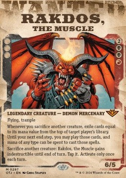 Rakdos, the Muscle - Outlaws of Thunder Junction: Extras (Mythic) [XOTJ-297]