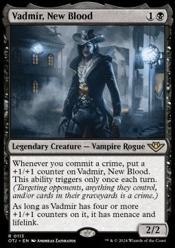Vadmir, New Blood - Outlaws of Thunder Junction (Rare) [OTJ-113]