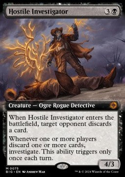 Hostile Investigator (V.3) - The Big Score (Mythic) [BIG-75]