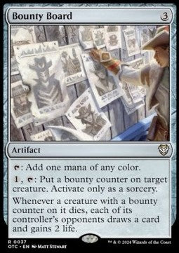 Bounty Board - Commander: Outlaws of Thunder Junction (Rare) [OTC-37]
