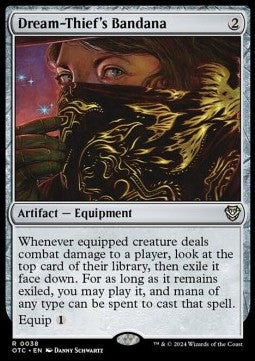 Dream-Thief's Bandana - Commander: Outlaws of Thunder Junction (Rare) [OTC-38]