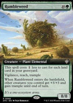 Rumbleweed - Commander: Outlaws of Thunder Junction: Extras (Rare) [XOTC-68]