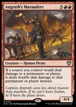 Angrath's Marauders - Commander: Outlaws of Thunder Junction (Rare) [OTC-153]