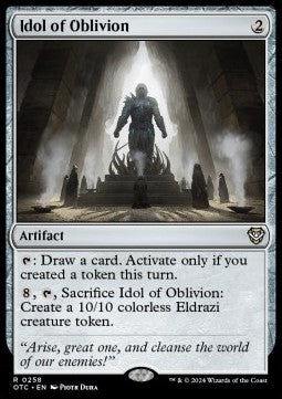 Idol of Oblivion - Commander: Outlaws of Thunder Junction (Rare) [OTC-258]