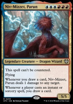 Niv-Mizzet, Parun - Commander: Outlaws of Thunder Junction (Rare) [OTC-235]