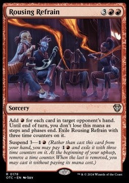 Rousing Refrain - Commander: Outlaws of Thunder Junction (Rare) [OTC-178]