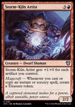 Storm-Kiln Artist - Commander: Outlaws of Thunder Junction (Uncommon) [OTC-181]