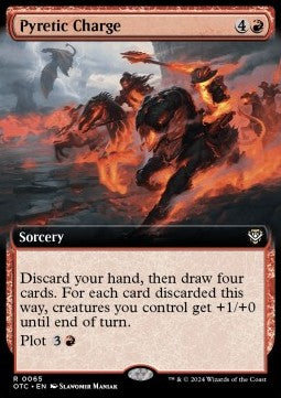 Pyretic Charge - Commander: Outlaws of Thunder Junction: Extras (Rare) [XOTC-65]
