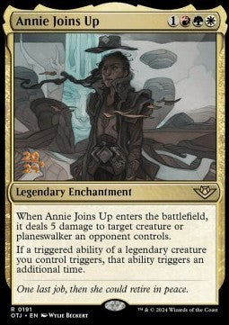 Annie Joins Up (V.1) - Outlaws of Thunder Junction: Promos (Rare) [POTJ-191]